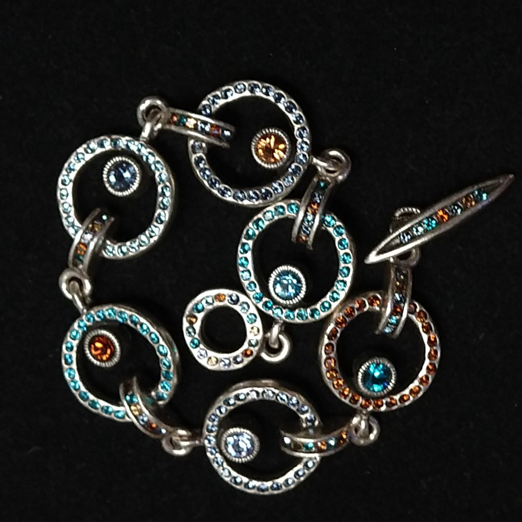 Patricia Locke Bracelet Locomotion Silver 165$